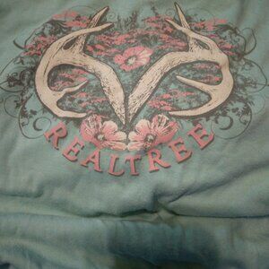 Girls Large (12) Real tree t shirt